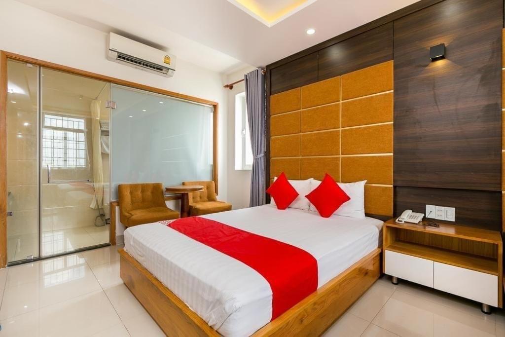 Hotel Khach San Thien Cung Ho-Chi-Minh-Stadt Exterior foto